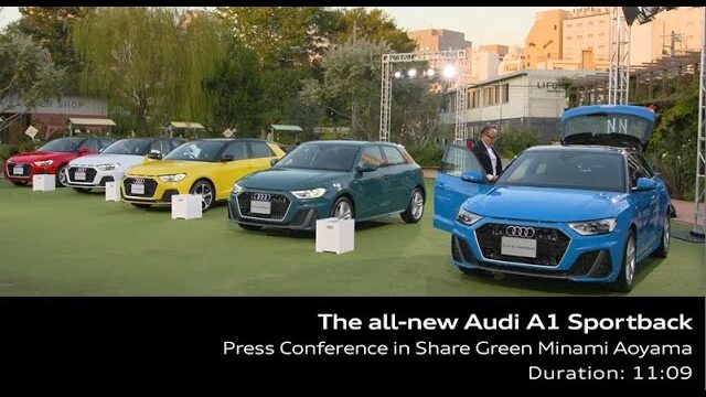 プレゼンテーション「新型Audi A1 Sportback Press Conf...」