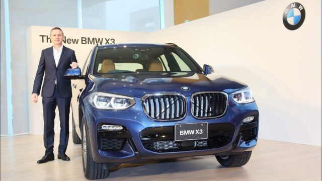 プレゼンテーション「BMW 新型X3 発表会」
