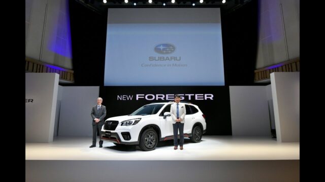 プレゼンテーション「NEW FORESTER発表会」