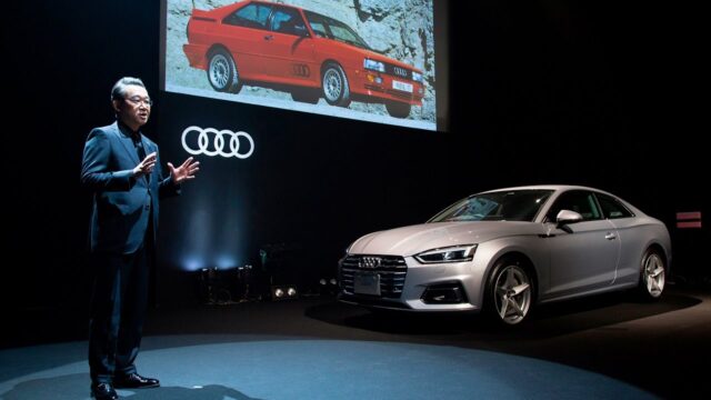 プレゼンテーション「The new Audi A5 記者発表会」